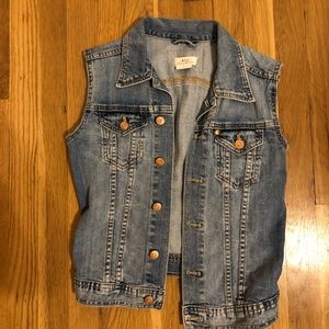 Vest jean jacket